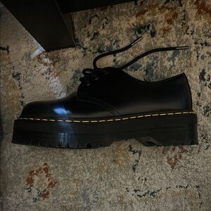 Black Leather Oxford doc martens